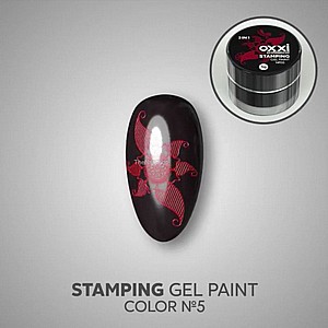 צבע ג'ל לחותמות ולציור 005 OXXI (אדום) צבע ג'ל לחותמות ולציור 005 OXXI (אדום)