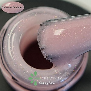 Nail Creativity GUMMY BASE- ���� ���� ���� Shimmer Peachpuff