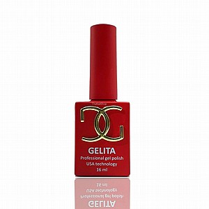 לק ג'ל GELITA B057 ג'ליטה 16 מ"ל - אדום קלאסי לק ג'ל GELITA B057 ג'ליטה 16 מ"ל - אדום קלאסי