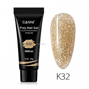 פוליג'ל קאני CANNI 15gr גוון K32 פוליג'ל קאני CANNI 15gr גוון K32