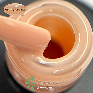 Nail Creativity GUMMY BASE- ���� ���� ���� Orange cream