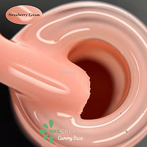 Nail Creativity GUMMY BASE- ���� ���� ���� Strawberry cream