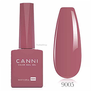 CANNI לק ג'ל 9 מ"ל hema free- גוון 9005 CANNI לק ג'ל 9 מ"ל hema free- גוון 9005