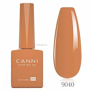 CANNI לק ג'ל 9 מ"ל hema free- גוון 9040 CANNI לק ג'ל 9 מ"ל hema free- גוון 9040