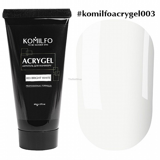������ ������� 30 �"� ��� ���� komilfo acrygel bright white