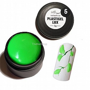 ג'ל פלסטלינה לפיסול גוון 06 (ירוק בהיר) ניילאפקס - plasigel lux NailApex ג'ל פלסטלינה לפיסול גוון 06 (ירוק בהיר) ניילאפקס - plasigel lux NailApex