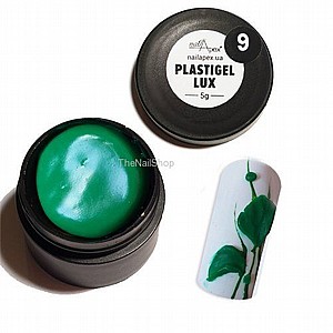 ג'ל פלסטלינה לפיסול גוון 09 (ירוק כהה) ניילאפקס - plasigel lux NailApex ג'ל פלסטלינה לפיסול גוון 09 (ירוק כהה) ניילאפקס - plasigel lux NailApex